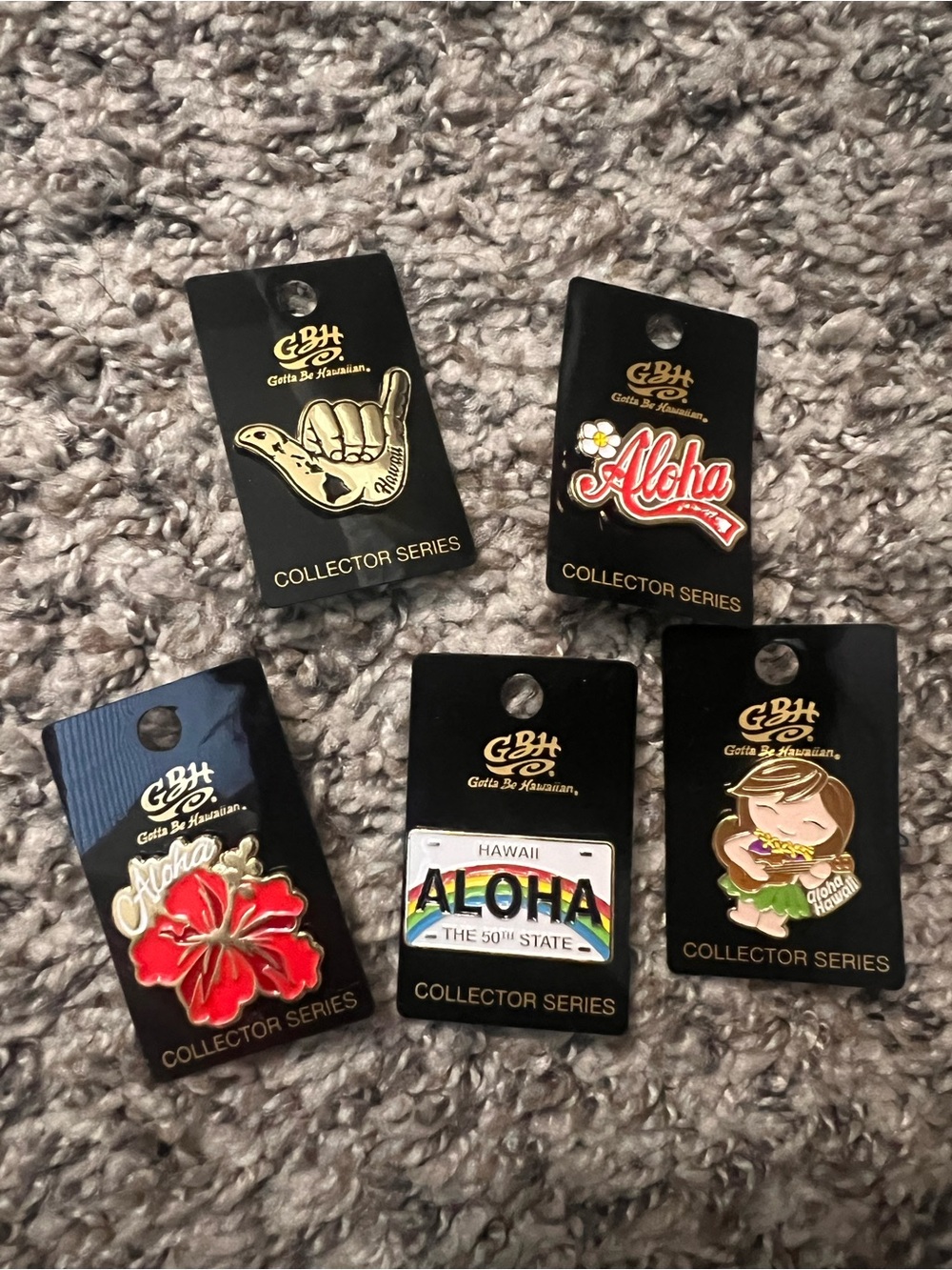 Hawaiian pins GBH series